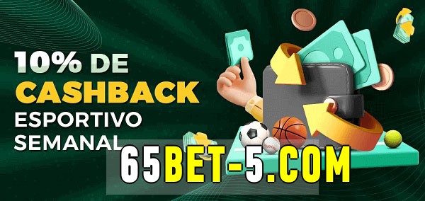 10% de bônus de cashback na 65bet 